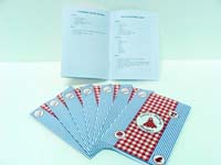 Booklets - Bakery theme birthday party supplies