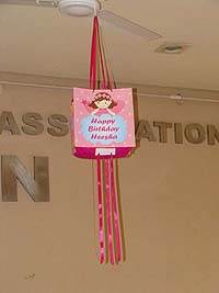 Pink fairy pinata