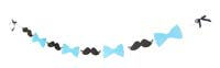 Little Man Birthday | Boss Baby | Mustache theme Buntings