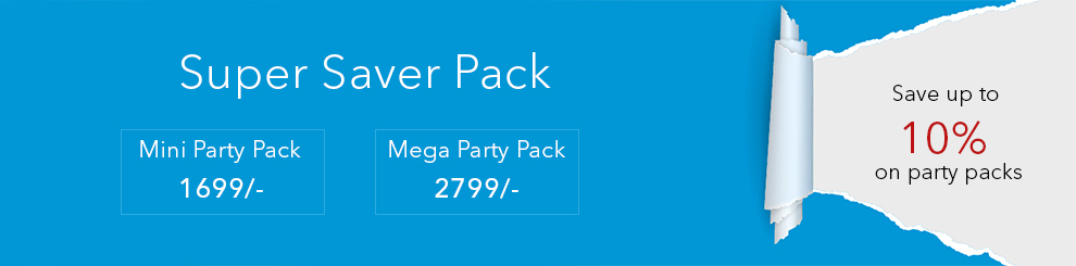 Save more with Discounted House Party Kits for Flamingo theme birthday party supplies & decor !