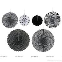 Black & White Birthday Decoration Kit (Pack of 27 pcs )