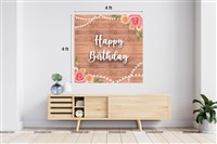 Wooden Backdrop 