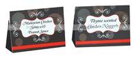 50th Birthday theme Food labels