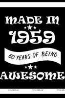 Made in 1958 poster