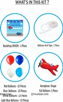 Aeroplane Theme Backdrop Arch Kit 