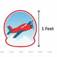 Aeroplane theme Poster Pack of 5
