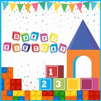 Alphabet Theme Backdrop 
