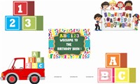 Alphabet Theme Foil Kit ( Silver) 