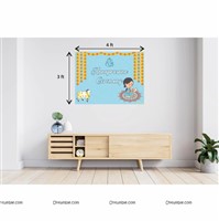 Annaprasana Theme Backdrop (Blue Color)