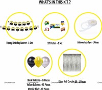 Auto Theme Foil Kit Silver (Pack of 109 pcs)