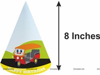 Auto Theme Hat ( Pack of 6 )