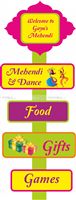 Welcome cutout