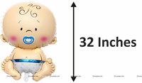Baby Homecoming Welcome Decor Kit (Pack of 70 pcs)