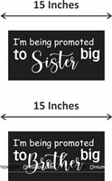 Maternity 2nd Baby Announcement
