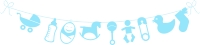 Untumble Baby Shower - Blue Banner