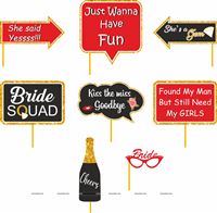 Bridal Shower Props Black