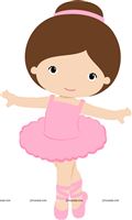 Cute Pink Ballerina