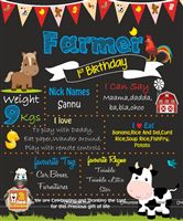 Barnyard Theme Chalk Board