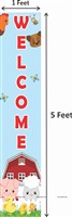Baby Barnyard  Theme  Door Banners (Set of 2)