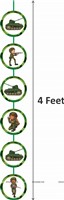 Camouflage Disc Dangler 