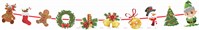 Christmas Shape Bunting Kit 
