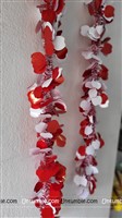 Fluorescent Tinsels (Red)