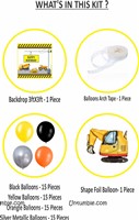Construction Theme Backdrop Arch Kit