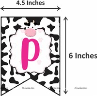 Cow Theme Decoration Kit