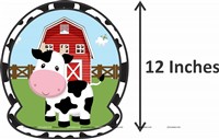 Cow Theme Foil Curtain Kit