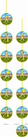 Cricket Theme Super saver birthday decoration kit 