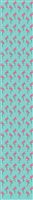 Flamingo Table runner blue