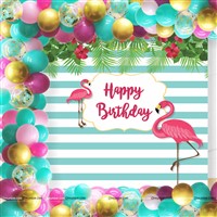 Flamingo Theme Backdrop Kit