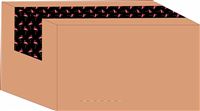 Flamingo Table runner black