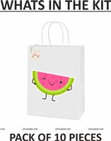 Fruit Theme Stickered Gift Bags