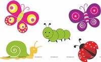 Garden Poster pack of 5 