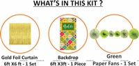 Haldi Indian Motif Mega Kit - Green