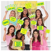 Haldi Party Photo Props 