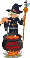 Witch welcome poster