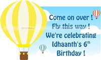 Hot Air Balloon Party Entrance