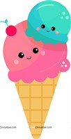 Cone Ice Cream Poster