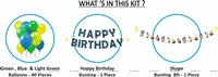 Little Krishna Birthday Letter Bunting Kit (Pack of 42 pcs)