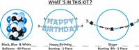 Little Man Birthday Letter Bunting Kit (Pack of 42 pcs)