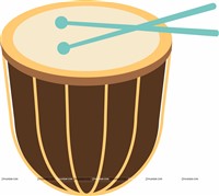 Music Theme Cutout 