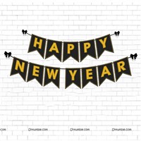 Happy New Year Bunting