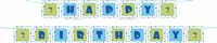 Puppy paw Happy Birthday Bunting