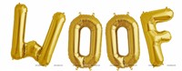 WOOF Foil Balloons