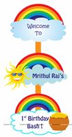 Rainbow Entrance Cutout