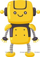 Robot theme poster 