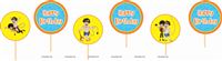 Selfie with Bajrangi Cup Cake toppers