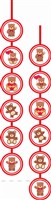Teddy Theme Paper Fan Kit